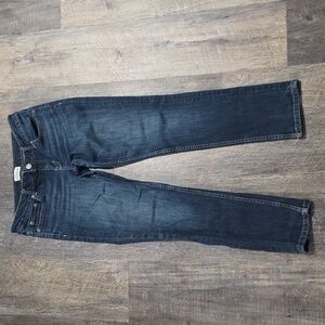 Aeropostale Women's Size 7/8 Short Bayla Skinny Jeans Dark Wash Denim